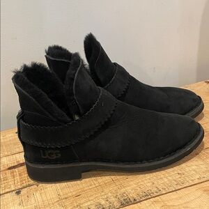 UGG Women's Black Shearling Boots